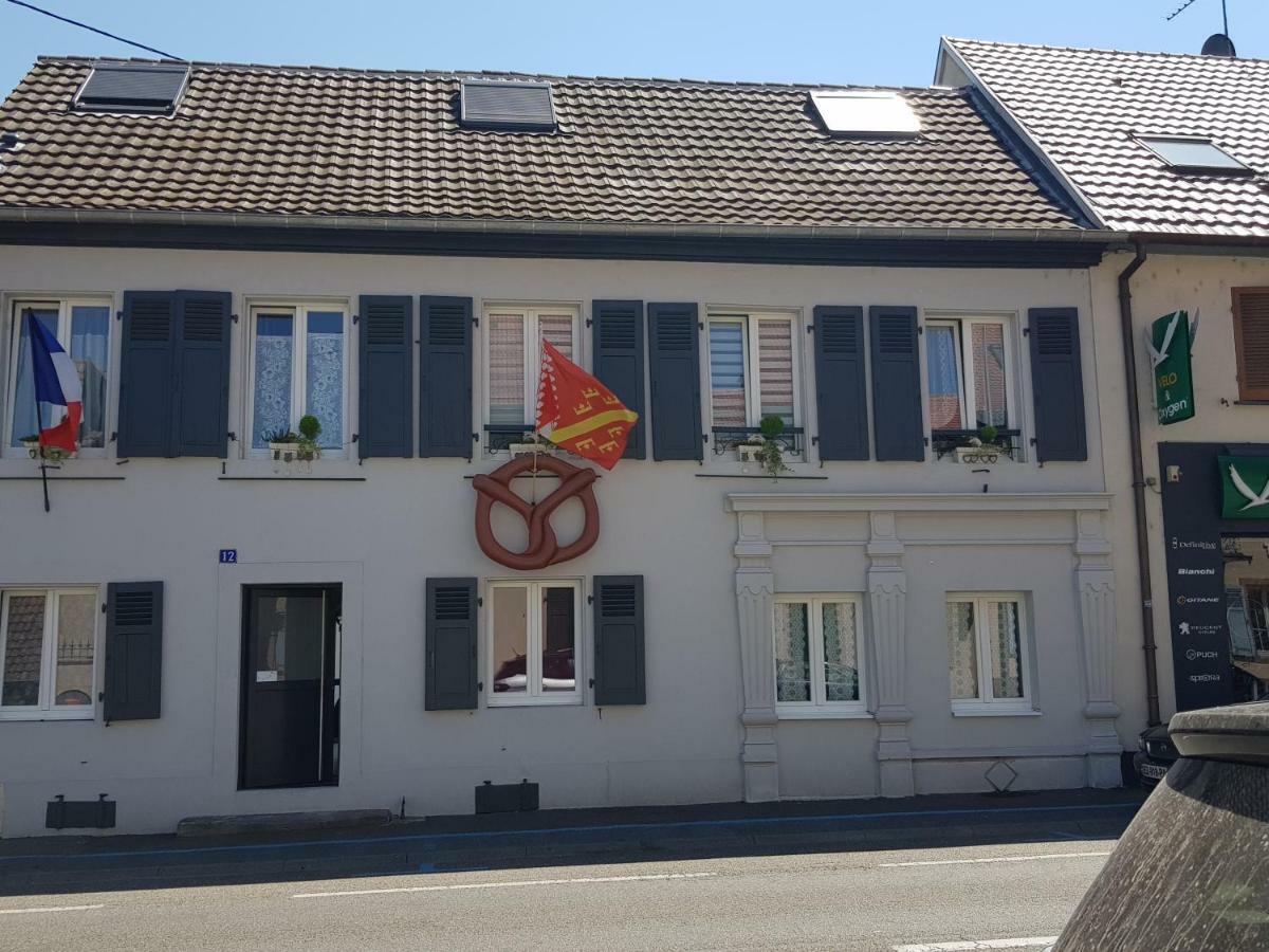Au Gre De L'Ill 'L'Ill' Apartman Horbourg Kültér fotó